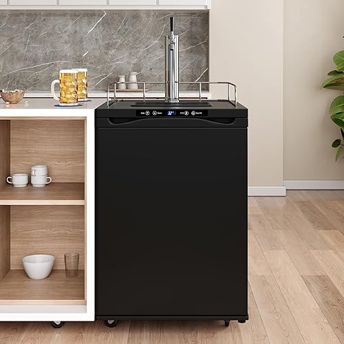 Miniatura 2 de EdgeStar KC3000 Full Size Kegerator with Digital Display - Black