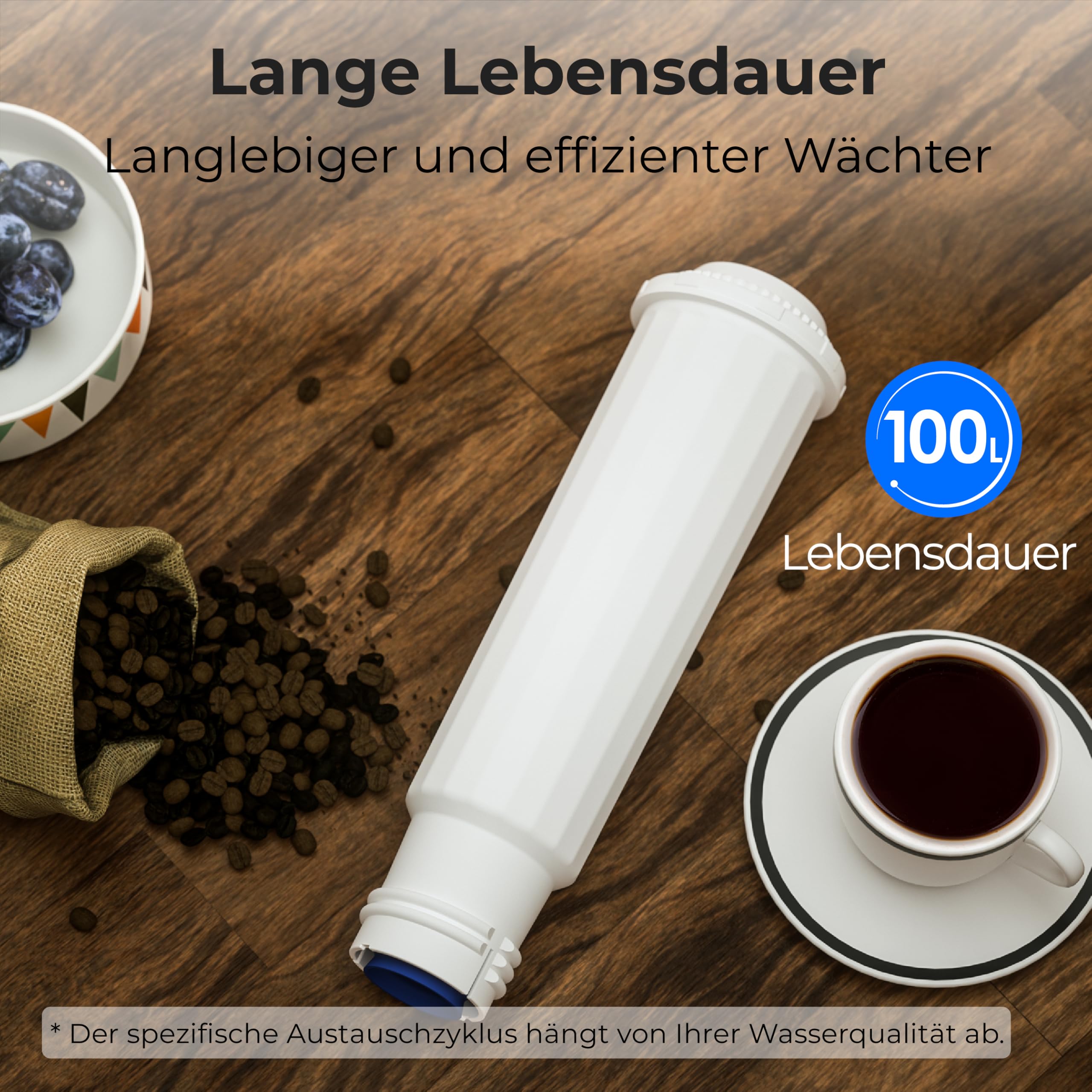 Waterdrop Kaffee Wasserfilter, Ersatz für Nivona® Wasserfilterpatrone, Melitta® Filterpatrone, Krups® F088, Kompatibel mit Krups® EA829S, Jura®, Melitta® Barista TS und Mehr, TÜV SÜD Zertifiziert (10)