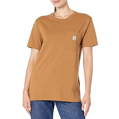 Carhartt WK87 Workwear Pocket Short Sleeve T Shirt Women
