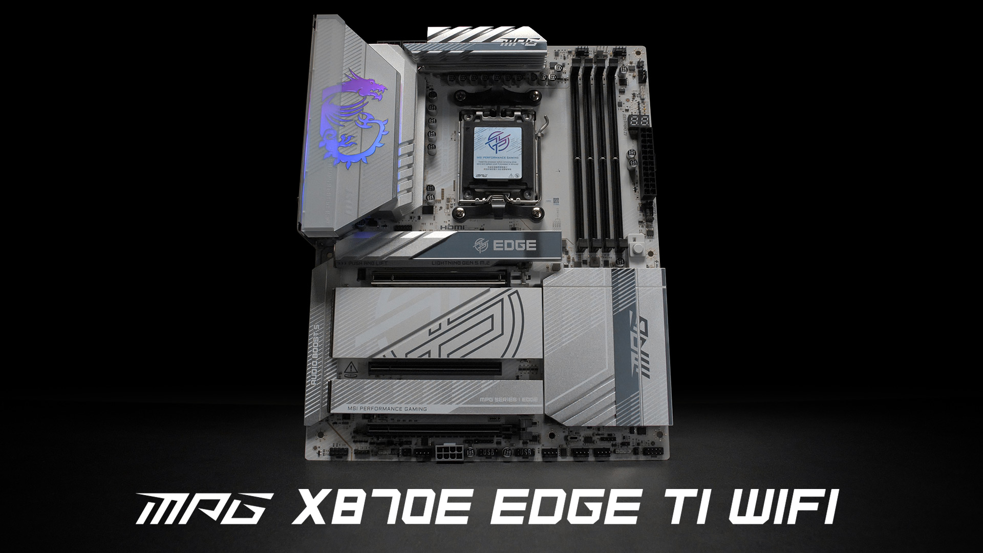 Amazon.com: MSI MPG X870E Edge TI WiFi Motherboard, ATX - Supports 