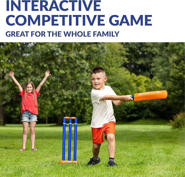 Powerplay Jeu de Cricket en Plastique - 2