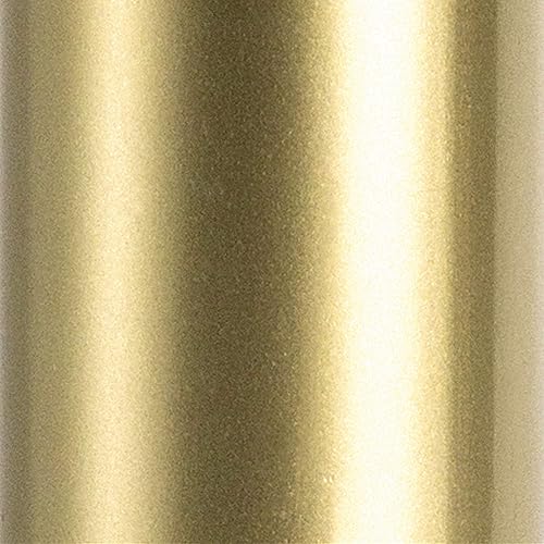 Miniatura 2 de Otto - Mesa de centro redonda de 36 pulgadas de ancho con estante MDF en latónlaca blanca