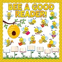 Vista 49 de Juego de decoración de tablón de anuncios motivacional para el aula, acentos decorativos inspiradores positivos, recortes de piezas de rompecabezas