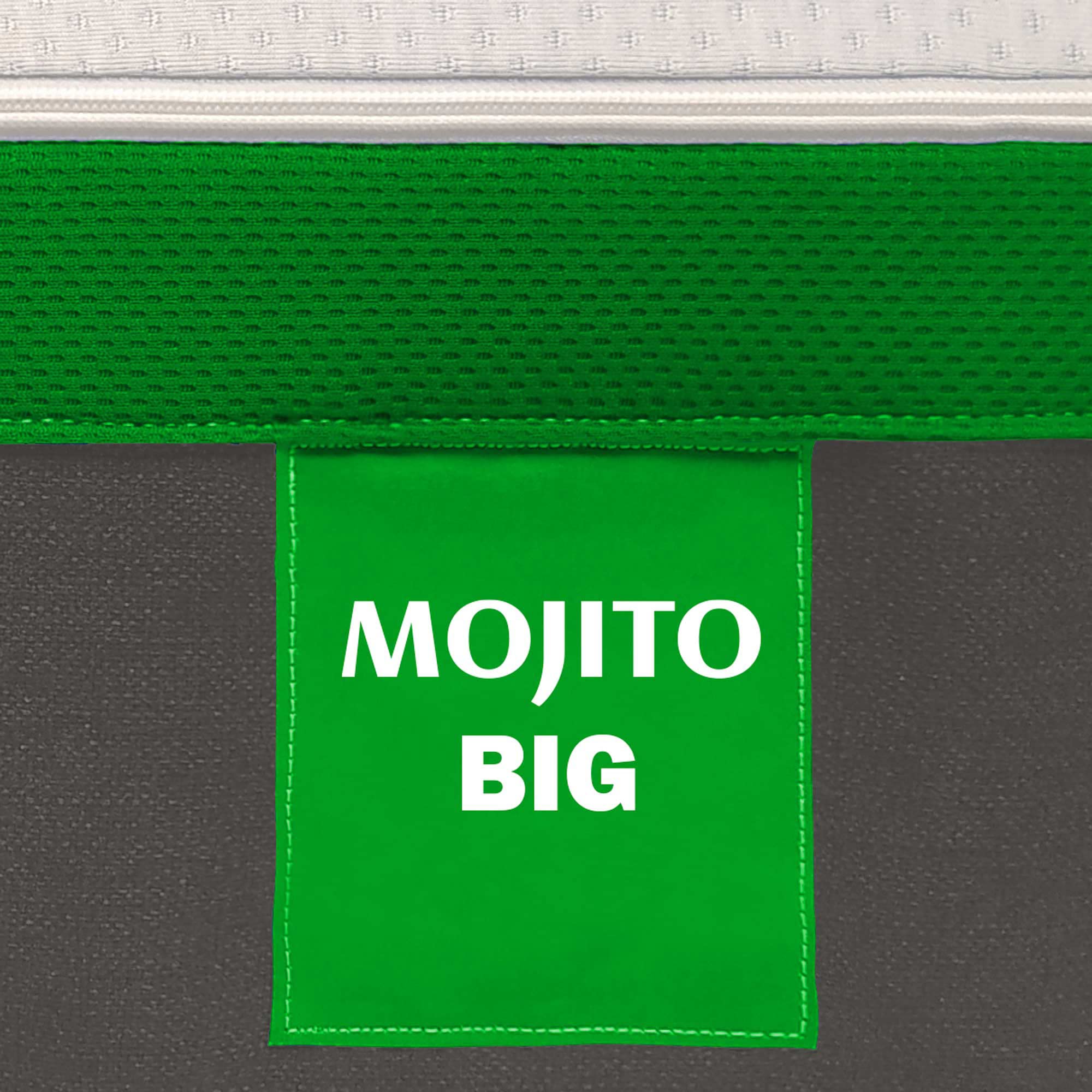 Baldiflex Mojito Big Matratze für Einzelbett, Memory-Schaum, ausziehbar, medizinisches Gerät, Größe 80 x 190 cm, Höhe 30 cm