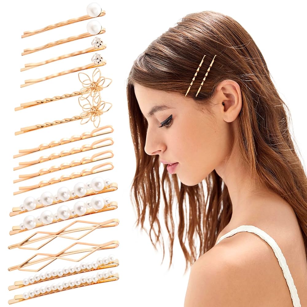 ヘアアクセサリー [MOMENTEL] Spiky Pearl Hairpin Spiky Pearl Hairpin - MOMENTEL JEWELRY