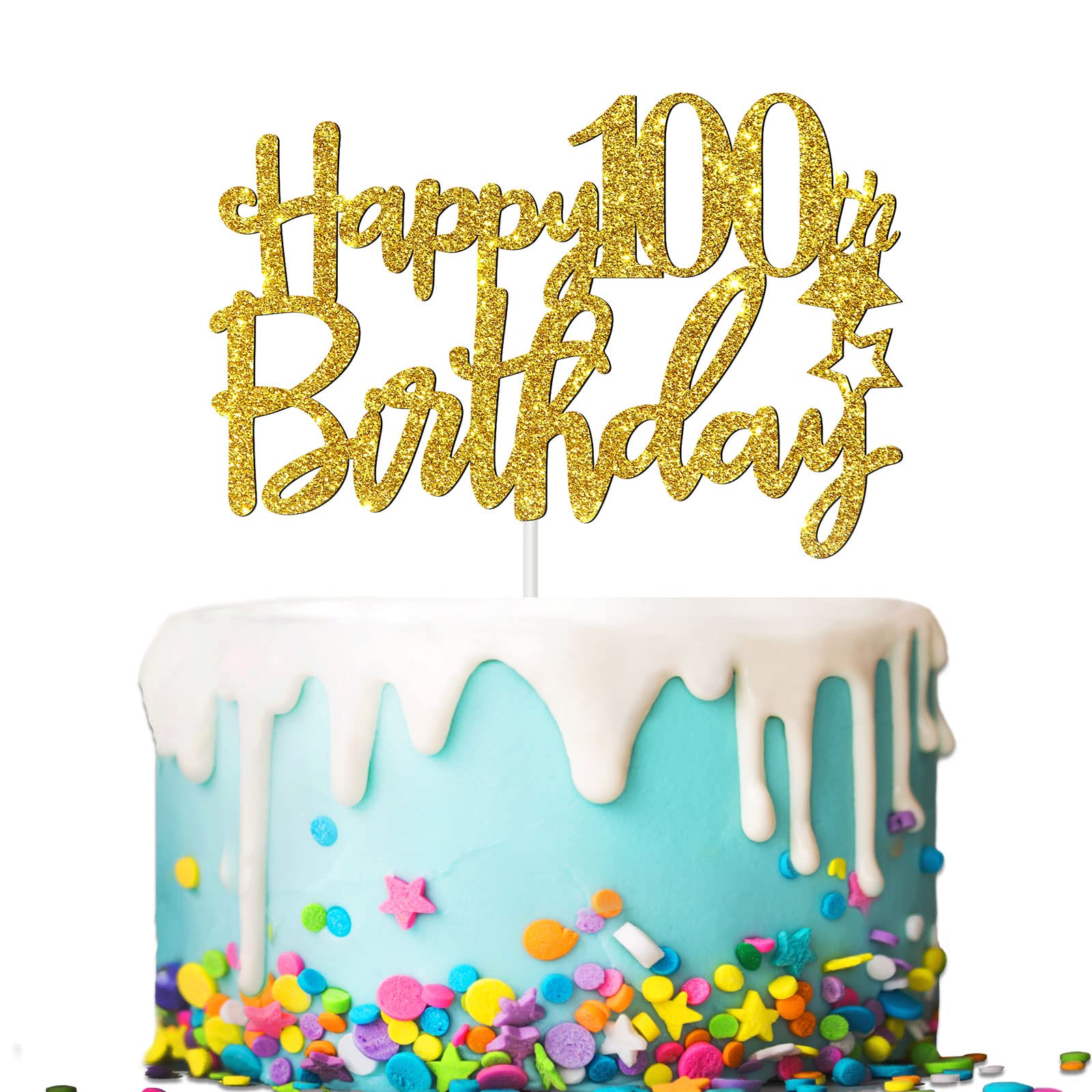 Velas De Cumpleaños 44, Velas Doradas Del Número 44 Y 4 Para Pasteles, Decoración De Pastel