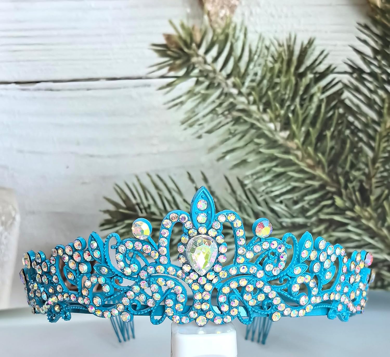Happy Retirement Tiara Sash Blue Officially Retired Crown Sash for Women Christmas Gifts Officially Retired Retirement Party Set image 3
