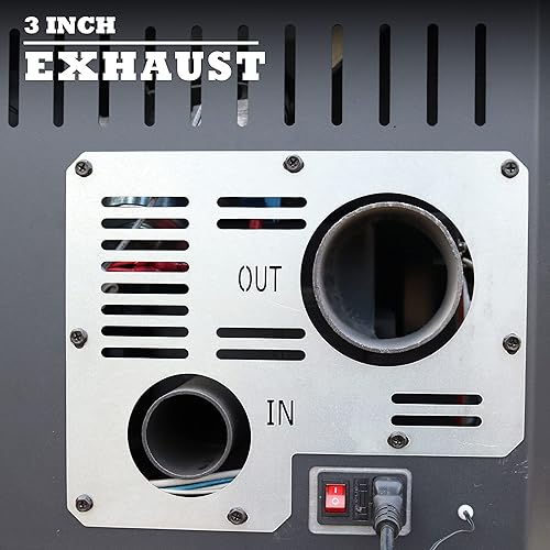 Miniatura 9 de Cleveland Iron Works Estufa de pellets grande - tolva de 130 libras