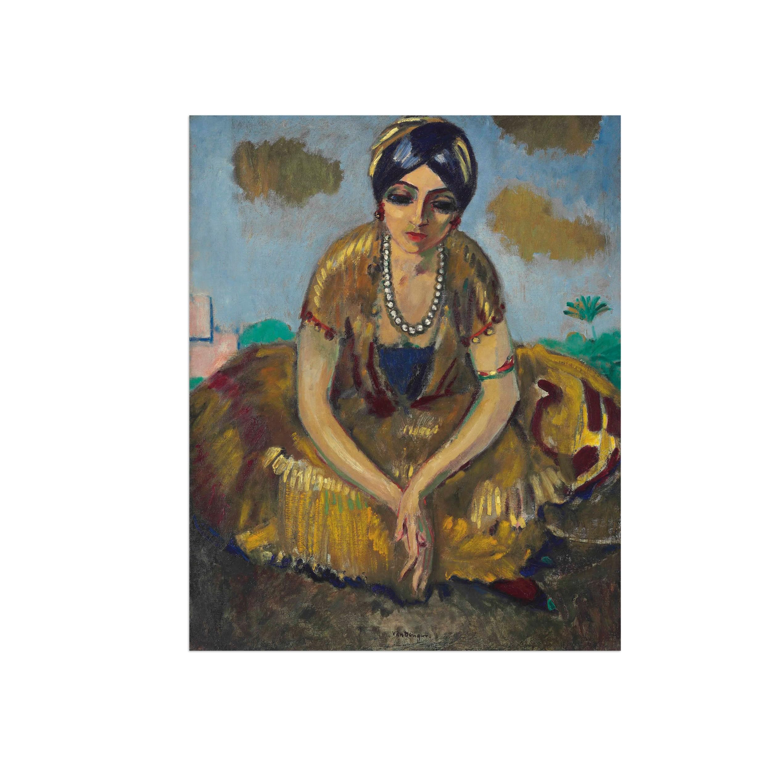 SDYSKKUG Famous Wall Art. Canvas Prints. Woman 5.60x50cm Unframed