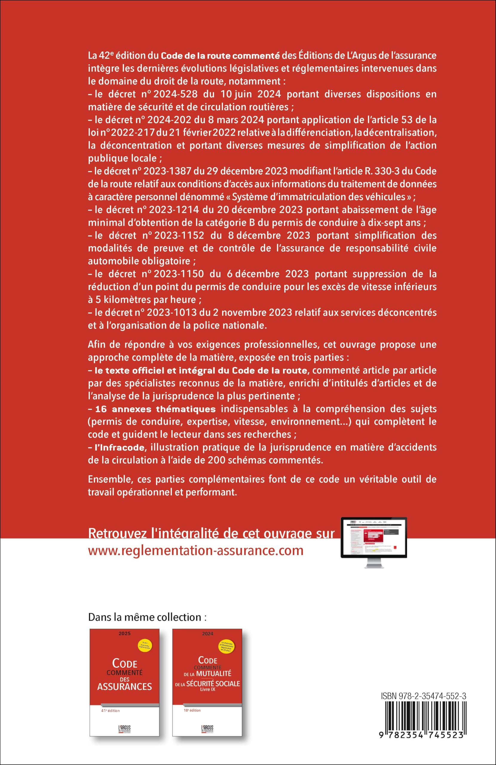 Code de la route 2025, commenté: et Infracode