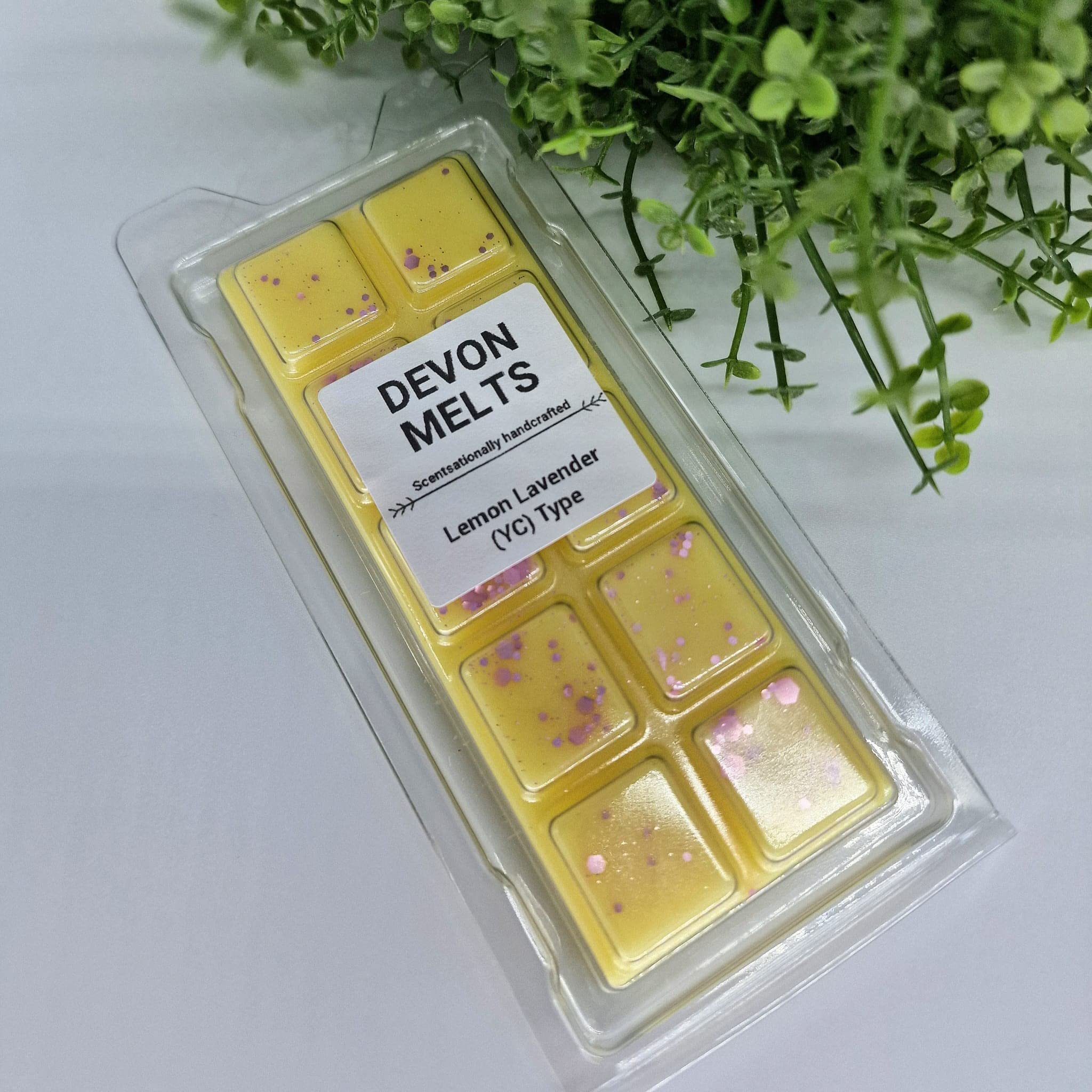 Devon Melts - Lemon Lavender (YC) Type - Highly Scented 100% Soy Wax Snapbar