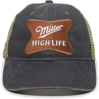 Outdoor Cap Miller Lite Structured Patch Cap, Light Gray