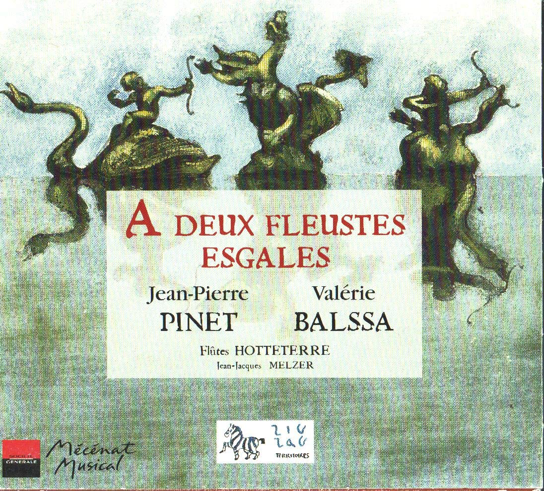 A deux fleustes esgales
