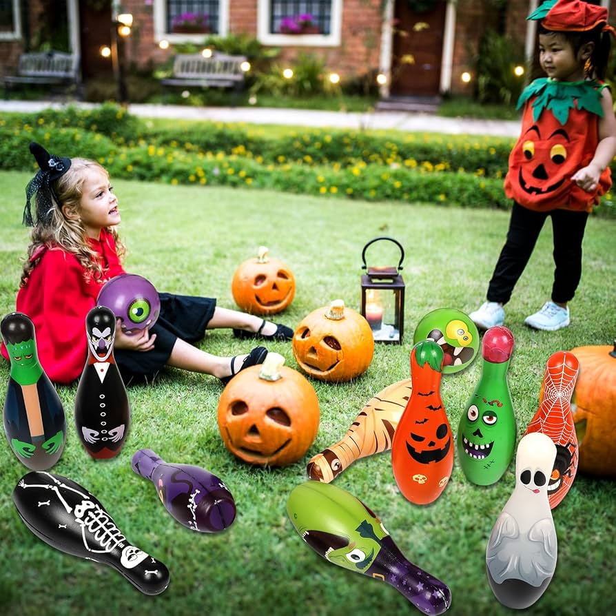 ハロウィン★仲良しポンデリング Amazon.co.jp: Sawowkuya ハロウィンゲーム 子供用ボーリング