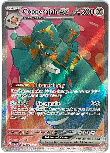 Pokemon - Copperajah ex - 245193 - Paldea Evolved - Full Art Tarjeta Ultra Rara