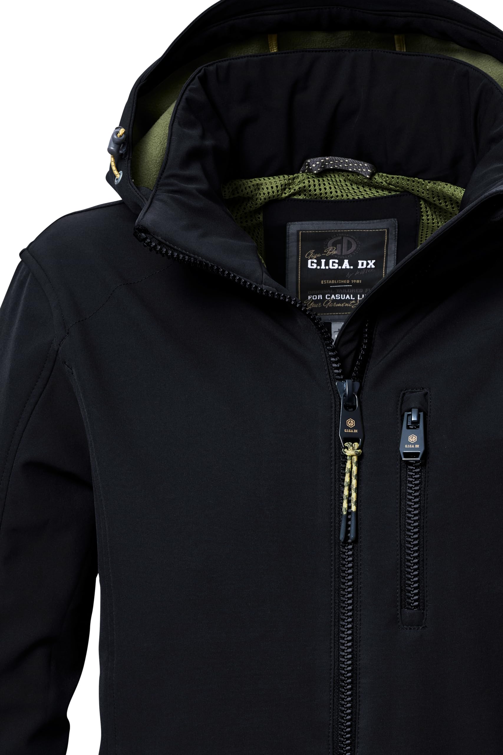 G.I.G.A. DX Kurtka softshellowa/kurtka outdoorowa z odpinanym kapturem Mężczyźni Gw 29 Mn Sftshll Jckt