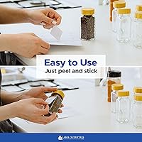 Vista 7 de 280 Label Outfitters - Etiquetas adhesivas permanentes mate blancas de 4 x 1.5 pulgadas, 20 hojas