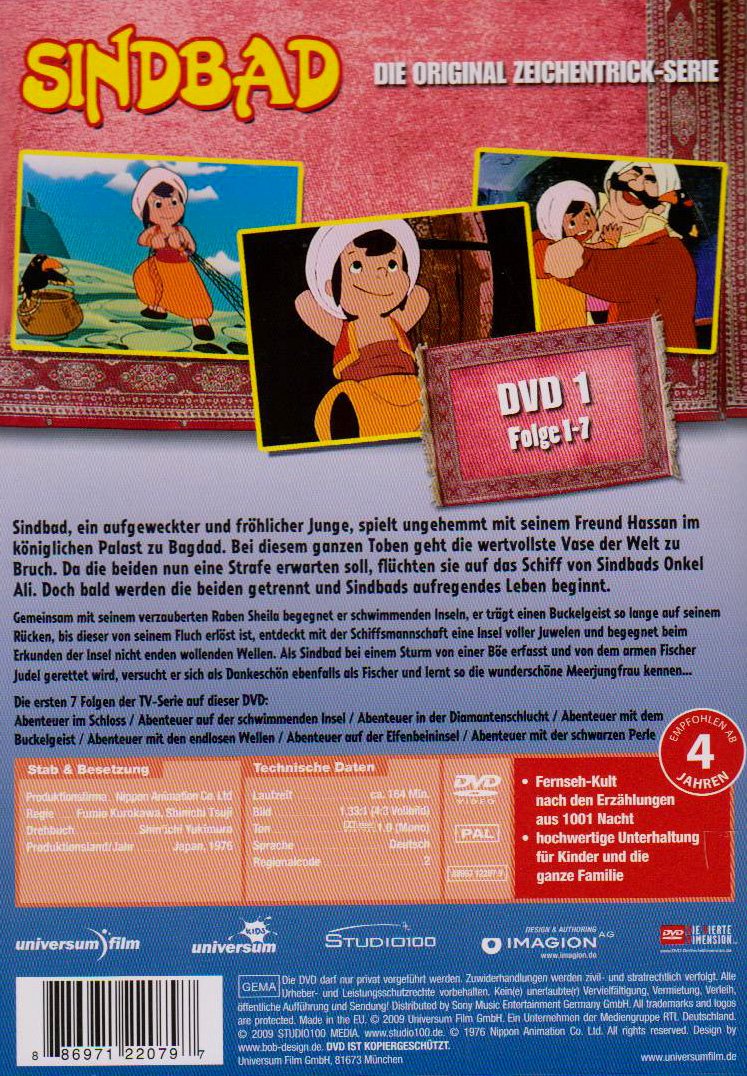 Sindbad - DVD 1/Episode 01-07