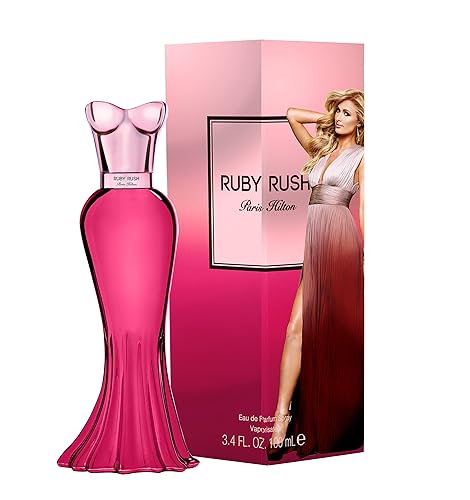 Paris Hilton Ruby Rush EDP Spray Mujeres 3.4 oz