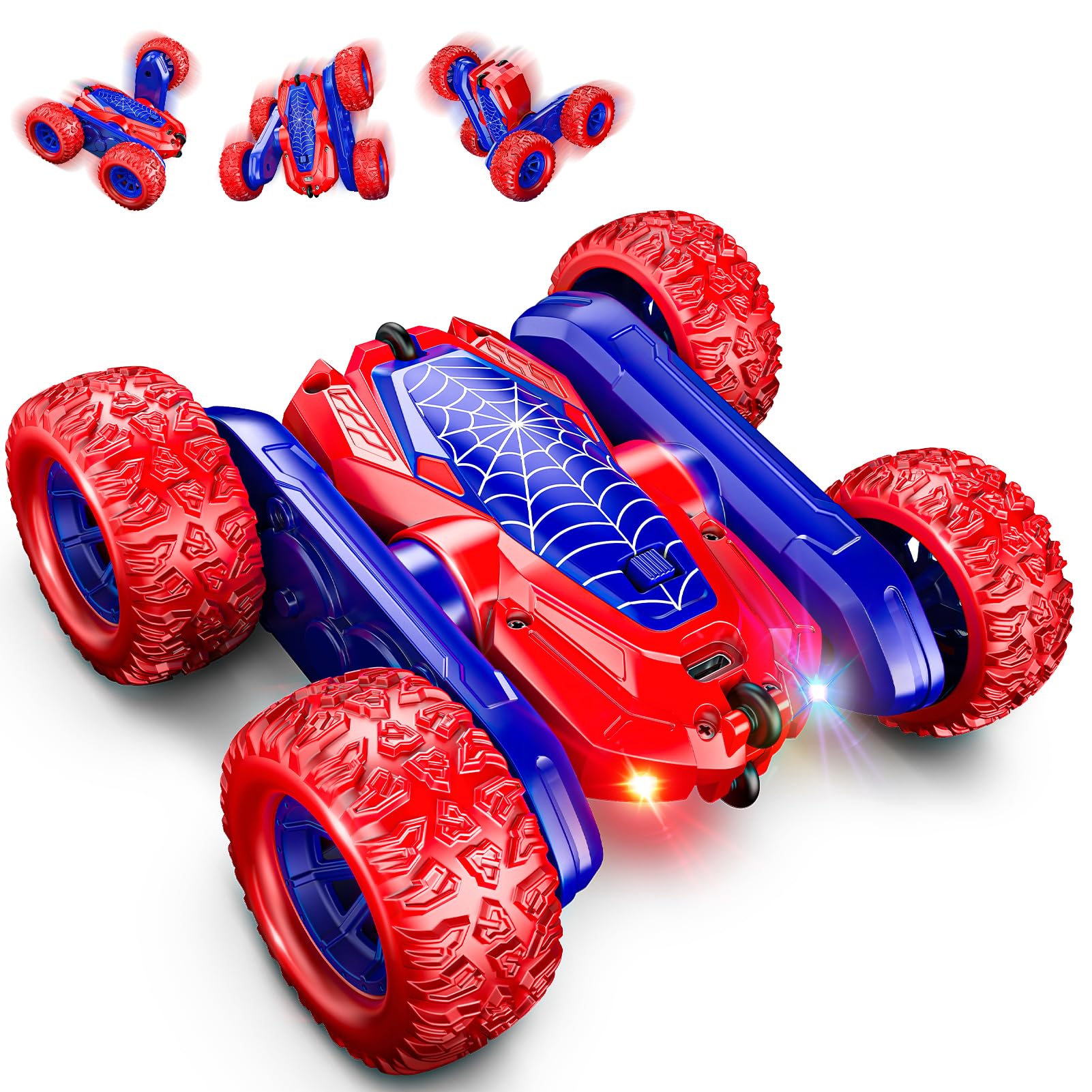 Dreamlandia 4WD Macchina Telecomandata per Bambini, 2.4Ghz RC Auto Radiocomandata Giochi Bambini 3-10 Anni Maschio, Macchinine per Bambino Giocattoli - Regali Natale