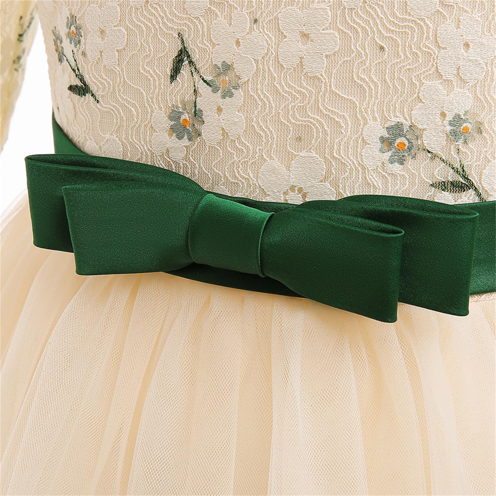 Generisch Vestidos para niñas vestidos de niña traje de Navidad para niñas vestido de Navidad Nochevieja cálido y acogedor vestido con purpurina para niños pequeños ropa de bebé niñas