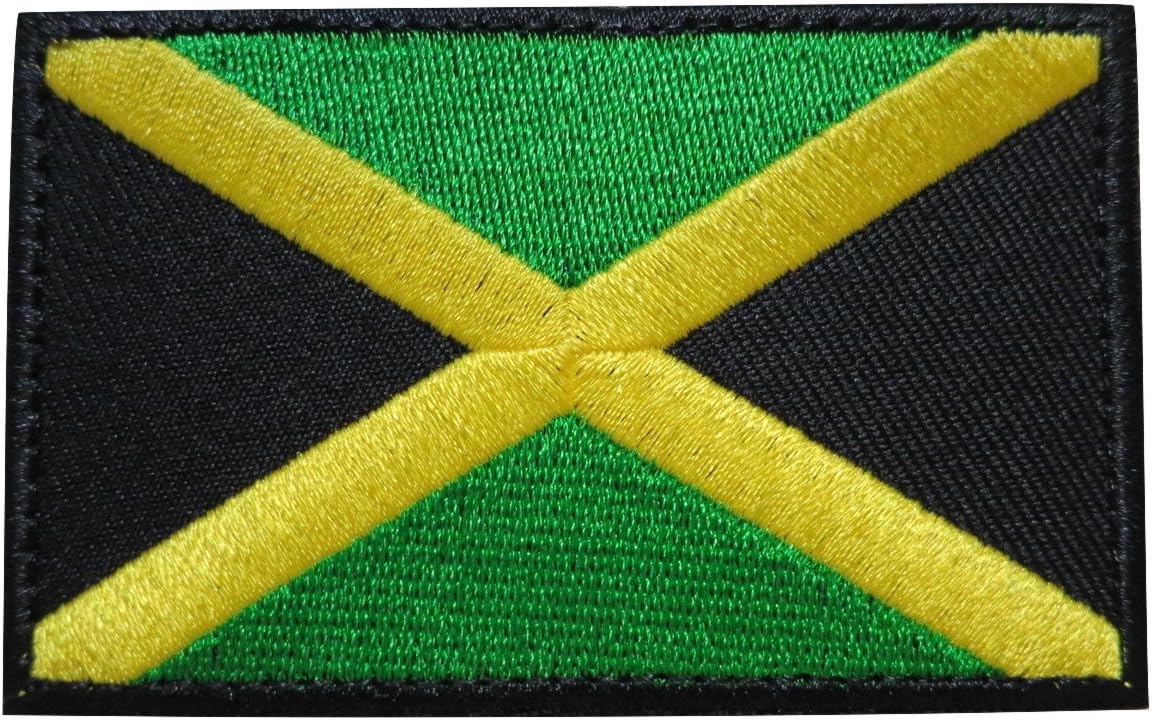 Patch Brodé Jamaïque – Drapeau National à Coudre Ou à Repasser – Neuf, Thème Novelty/disney