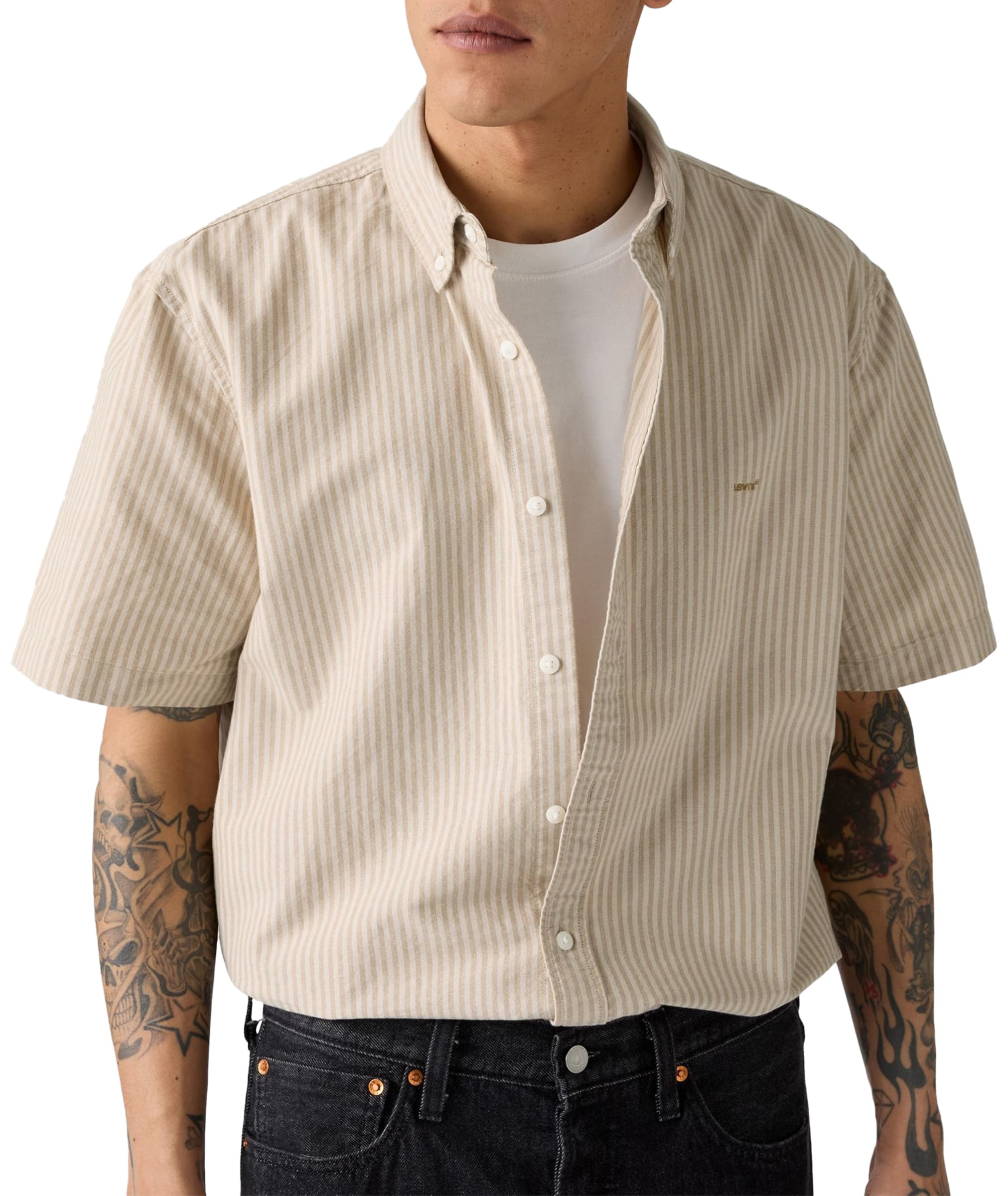 Levi's Herren Short-sleeve Authentic Button Hemd