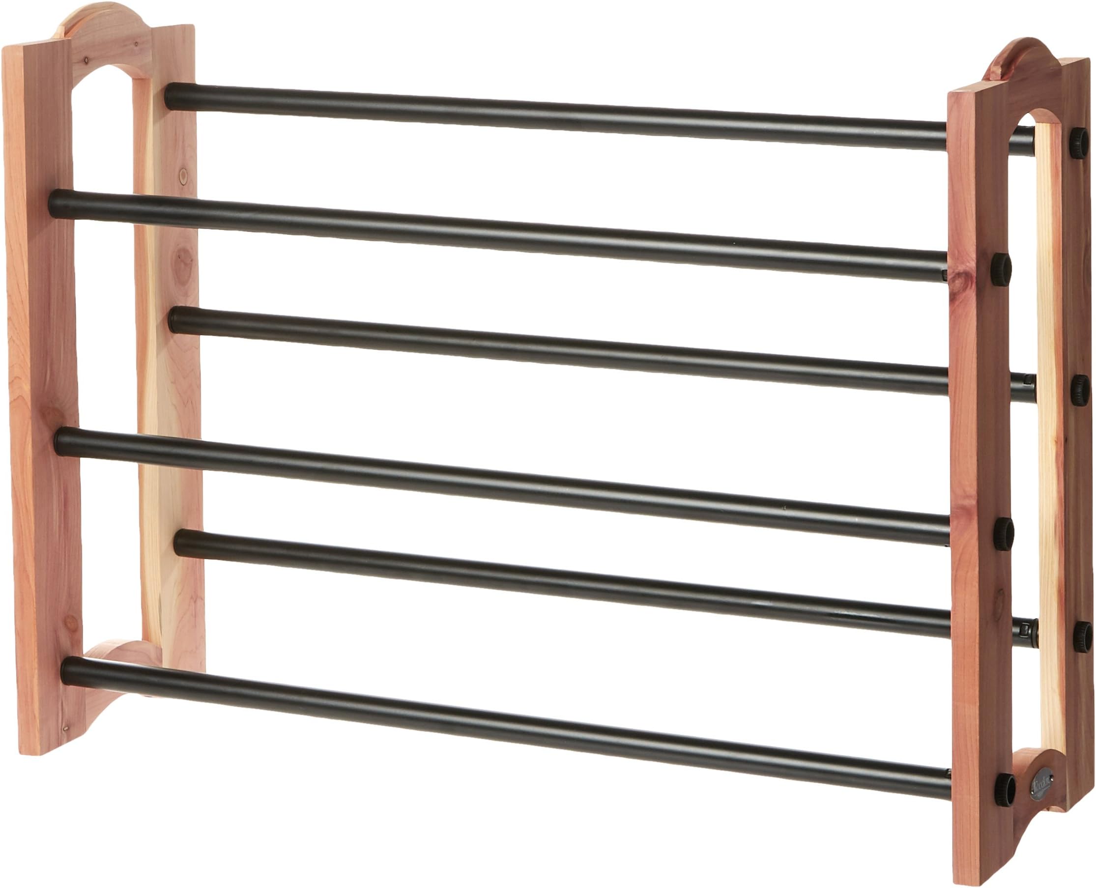 Woodlore Closets Natural Fresh Aromatic Expandable Cedar Shoe Rack