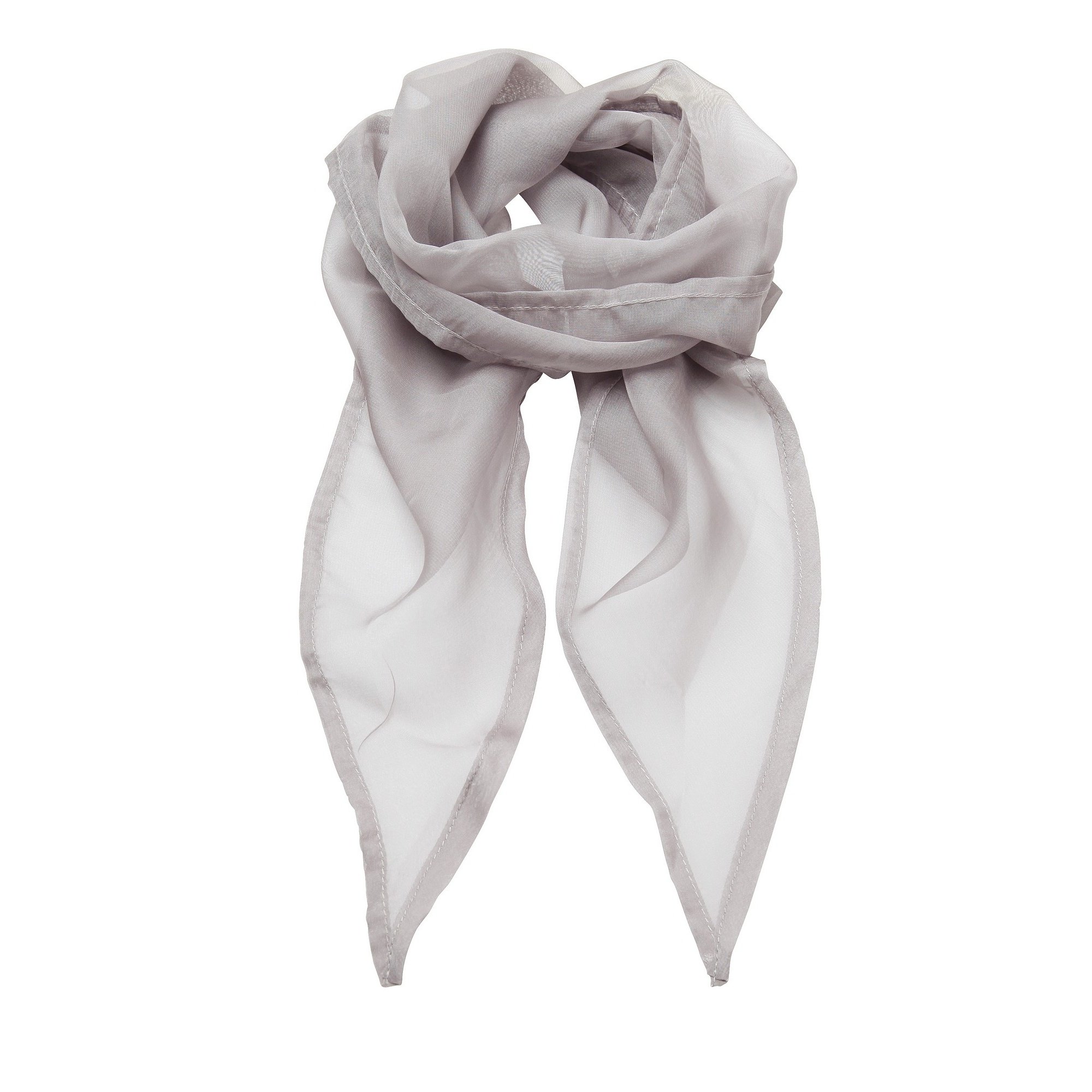 Premier Ladies/Womens Work Chiffon Formal Scarf (One Size) (Silver)