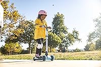 Vista 9 de Yvolution Y Glider Nua 3-Wheel Kids Scooter – Adjustable Height, Arc-Folding Handlebar, LED Light-Up Front Wheels, Extra-Wide Deck, Ages 3-10