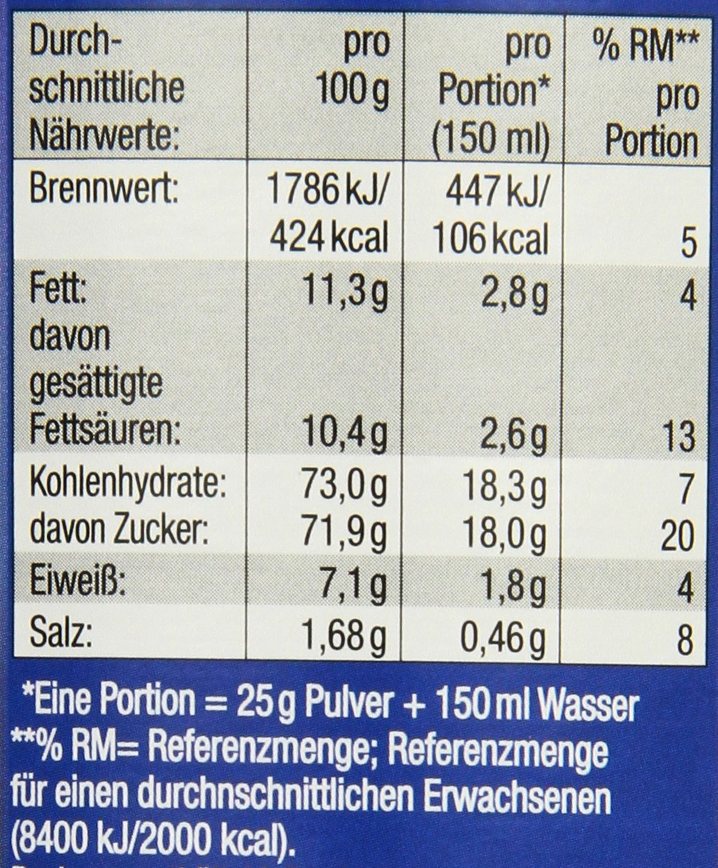 KRÜGER Chai Latte Classic India Typ Vanille Zimt, 6er Pack (6 x 450g)