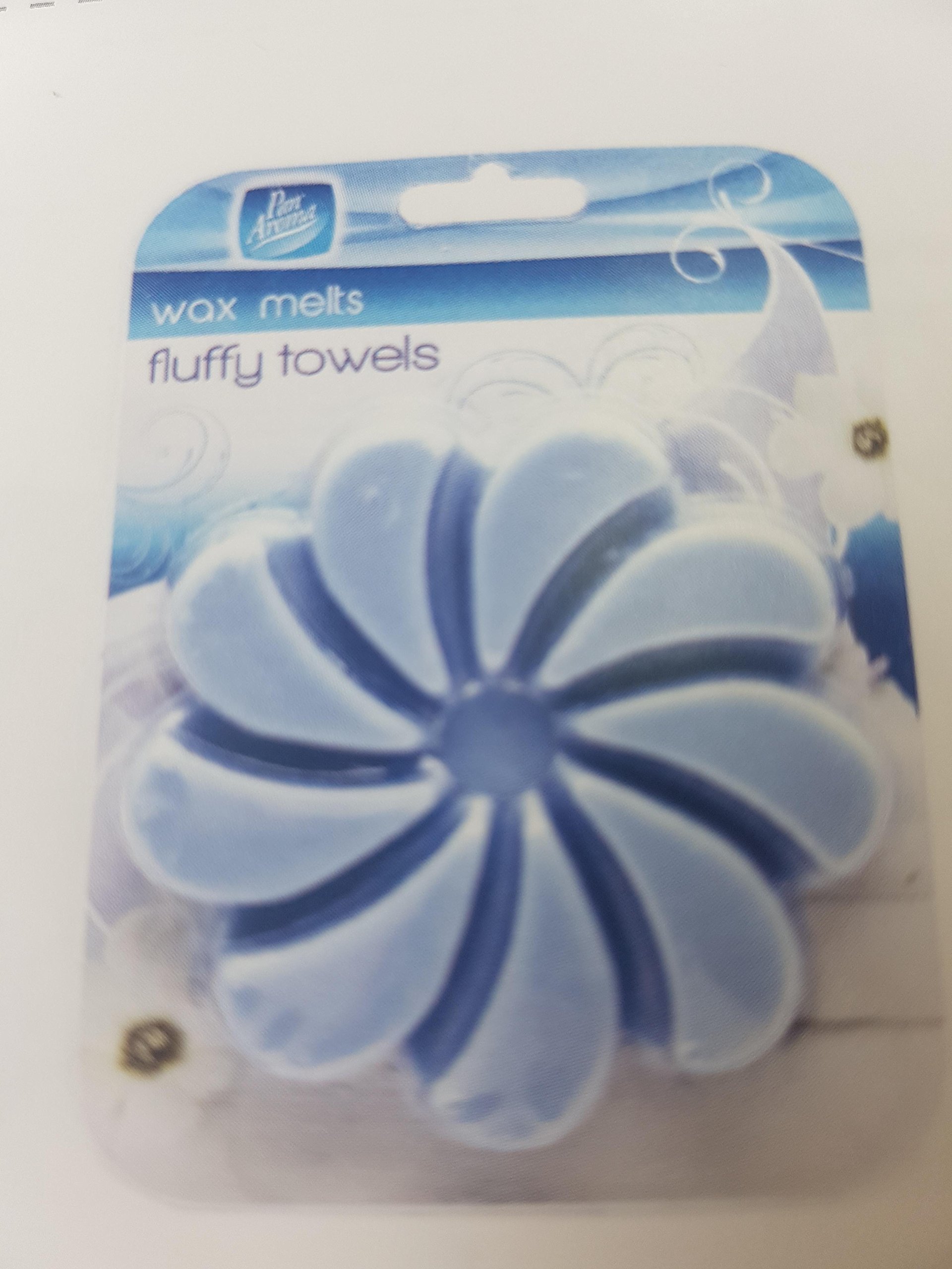Pan Aroma Wax Melts Fluffy Towels, Sky Blue, one Size