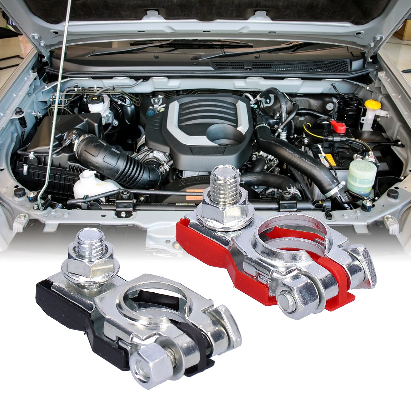 Connecteur de borne de batterie, ensemble de 5 paires, alliage ABS robuste résistant à la pour camions, bateaux, camping-cars, Durable, haute conductivité