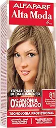 Kit Tonalizante Louro Claro Acinzentado 81 120G - Alta Moda