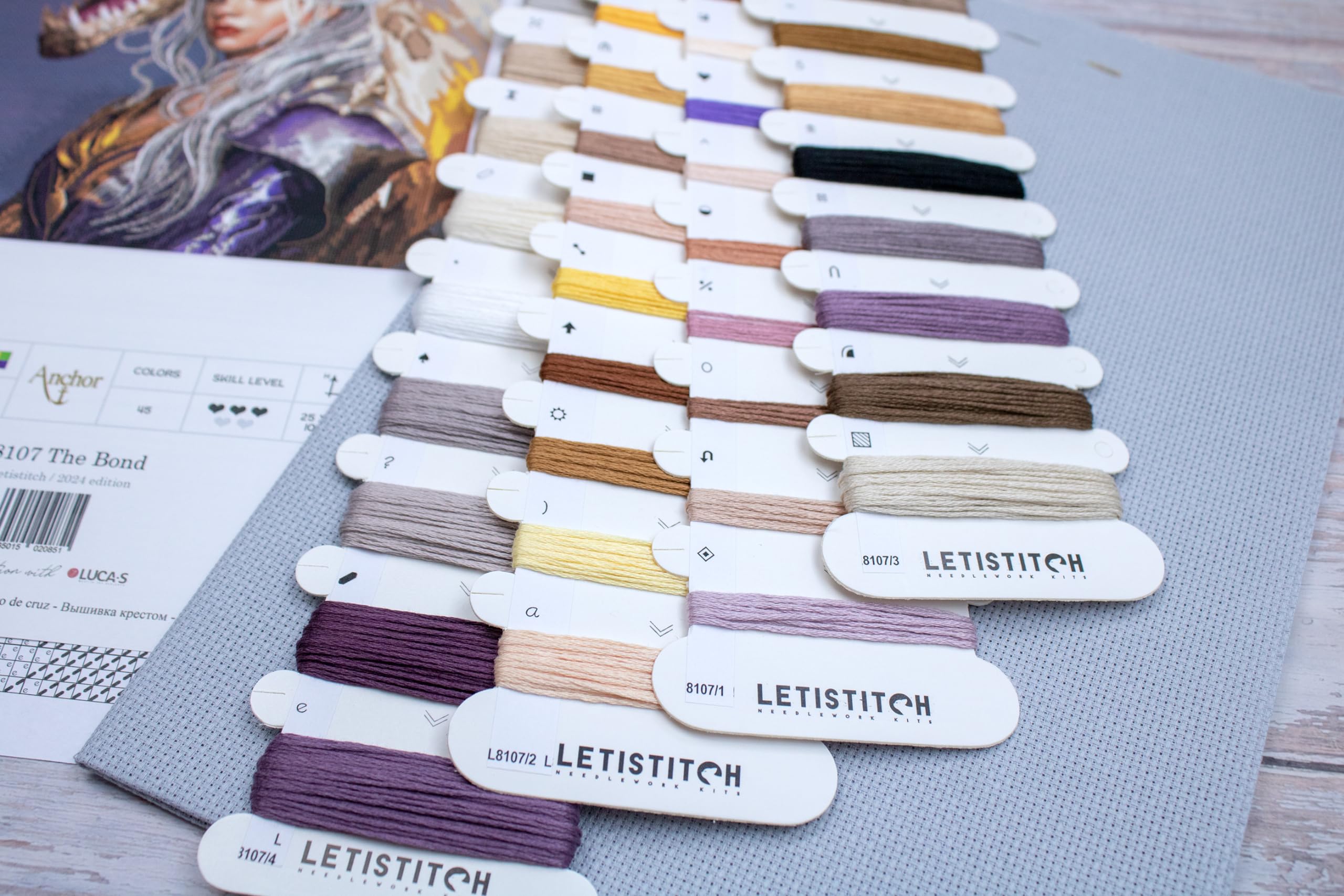 Letistitch L8107 Zestaw do haftu krzy?ykowego