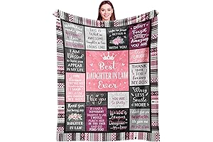 Daughter in Law Gifts from Mother in Law Throw Blanket for Wedding...