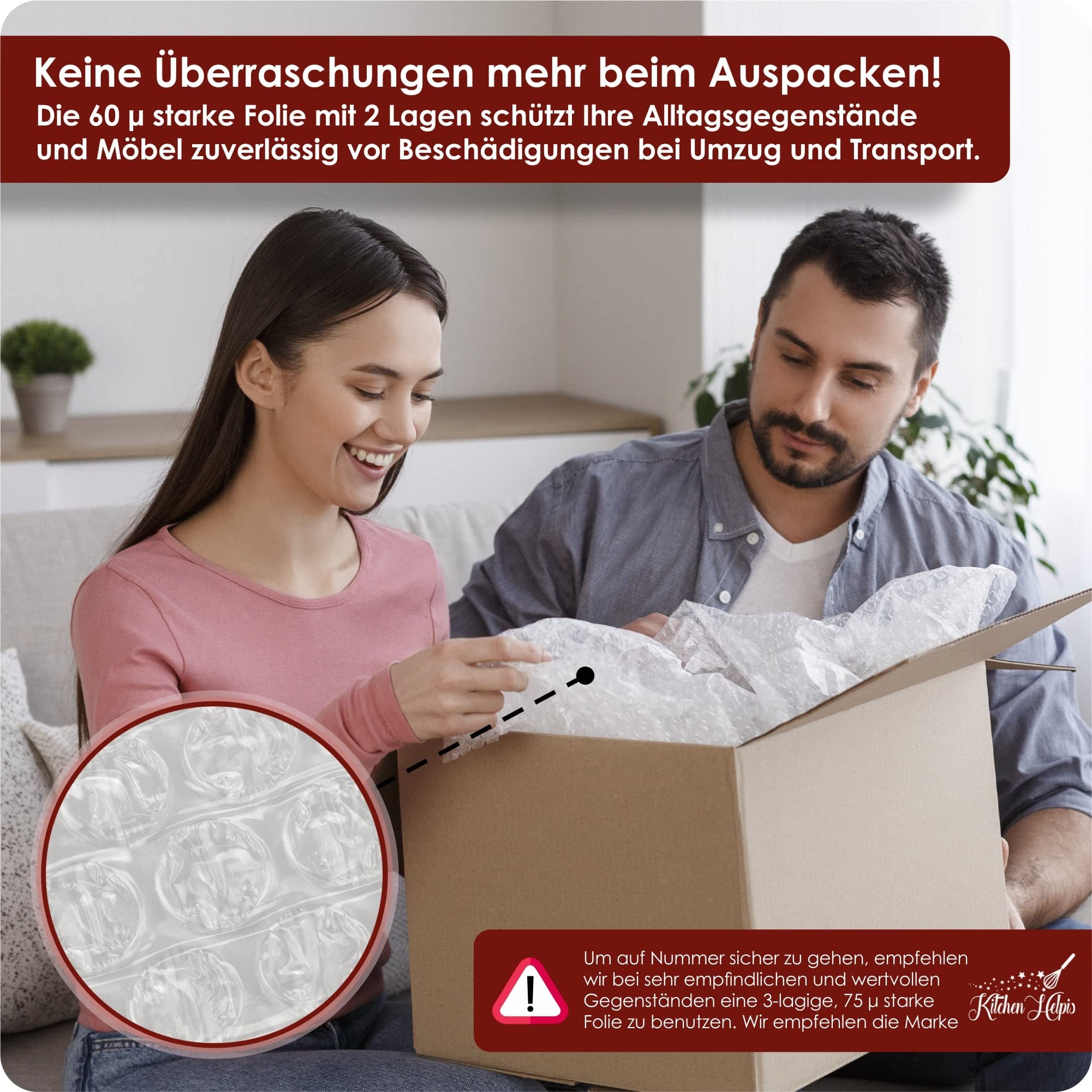 WEIDEBACH® 2-ply bubble wrap - Image 3