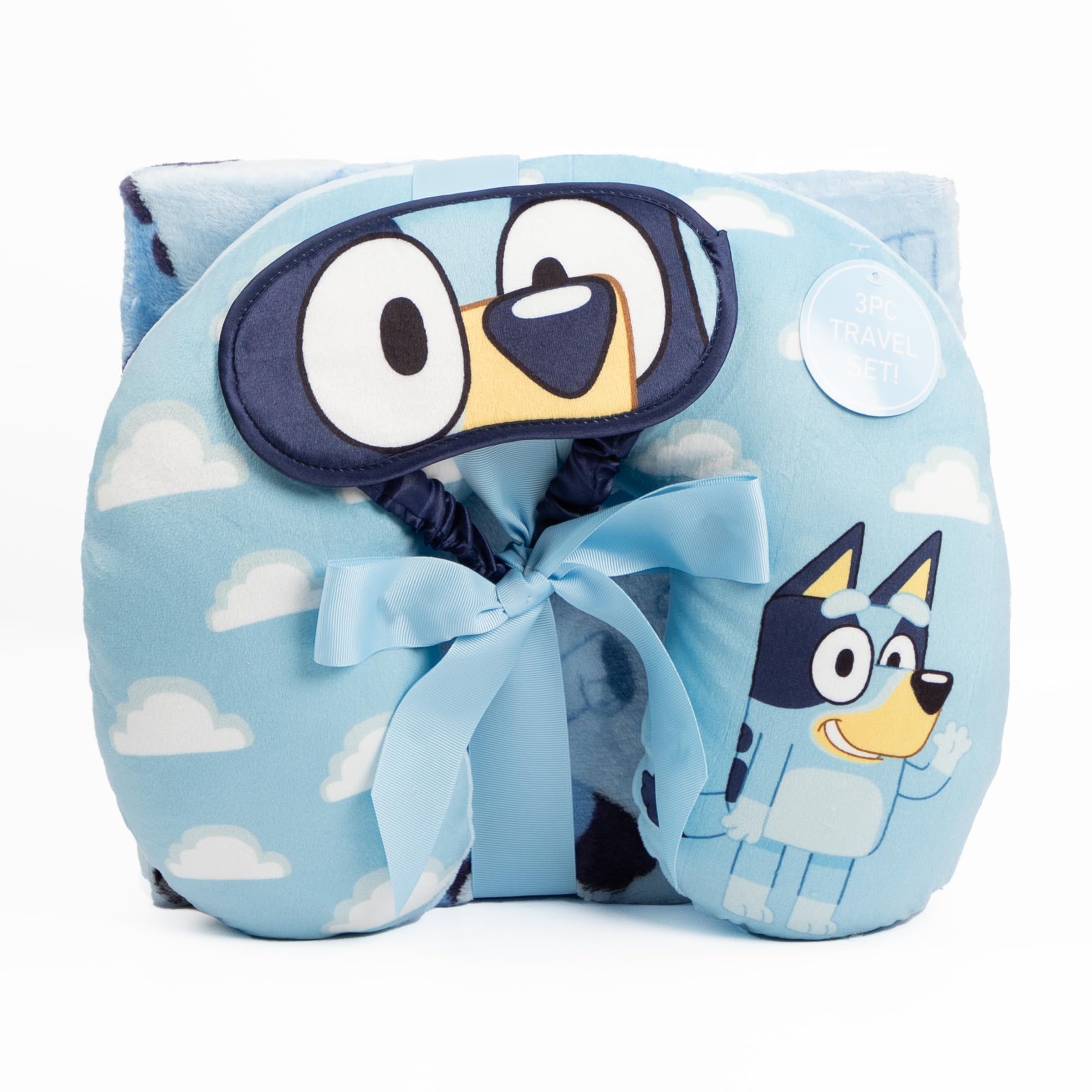 Amazon.com: Jay Franco Bluey Kids Travel Set - 3 Piece Set