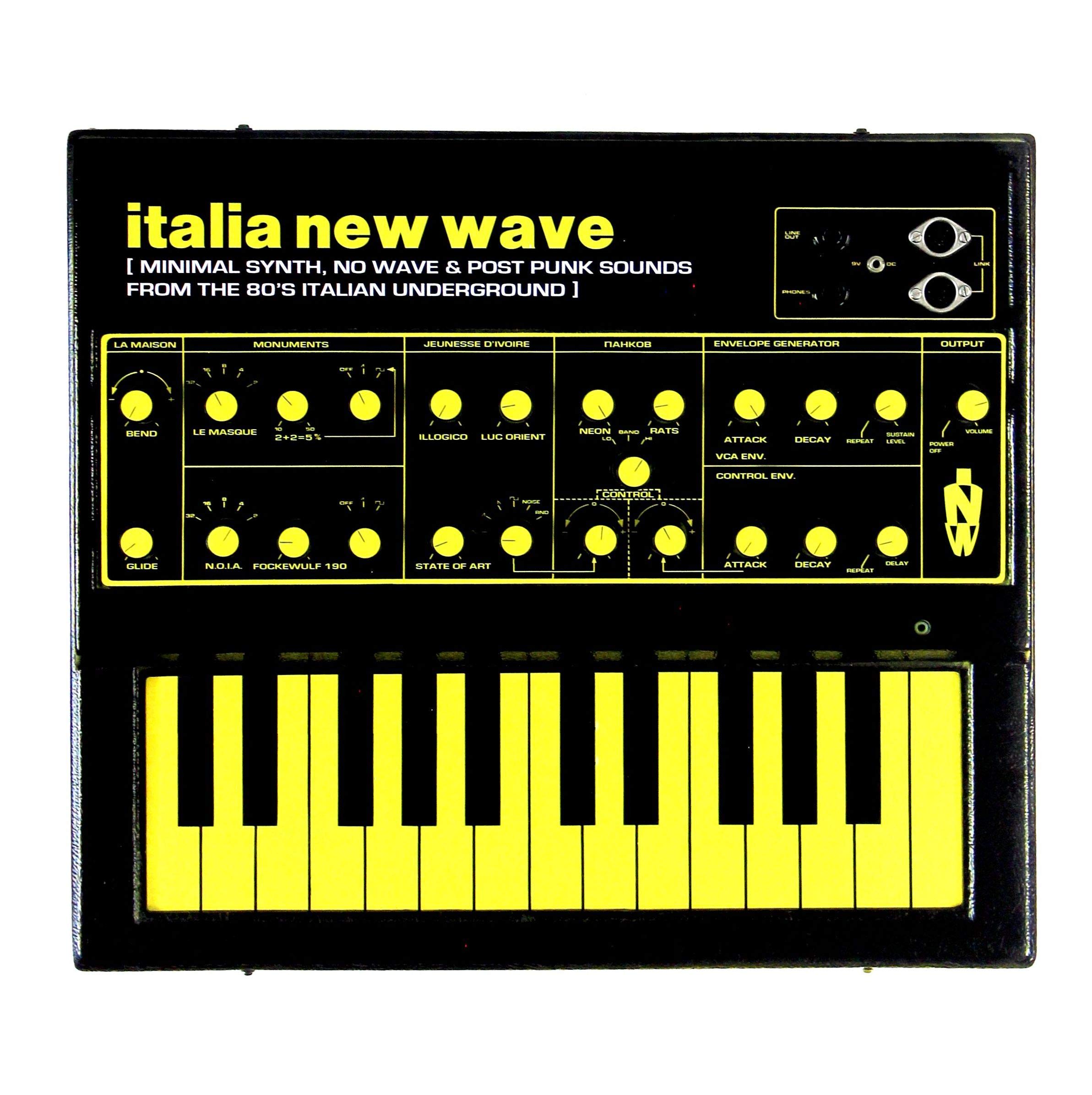 VARIOUS - Italia New Wave: Minimal Synth New Wave & Post Punk From The 80's - LP