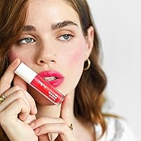 Vista 4 de Ere Perez - Mejilla de remolacha natural + tinte de labios Resistente al agua, de larga duración, hidratante, vibrante Agave azul, aceite