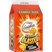 Vista 4 de Pepperidge Farm Goldfish Flavour Blasted Xtreme Cheddar Crackers, 26.46 oz/26.5 onzas, {Importado de Canadá}
