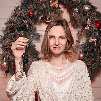 Vintage musical christmas ornaments Clearance