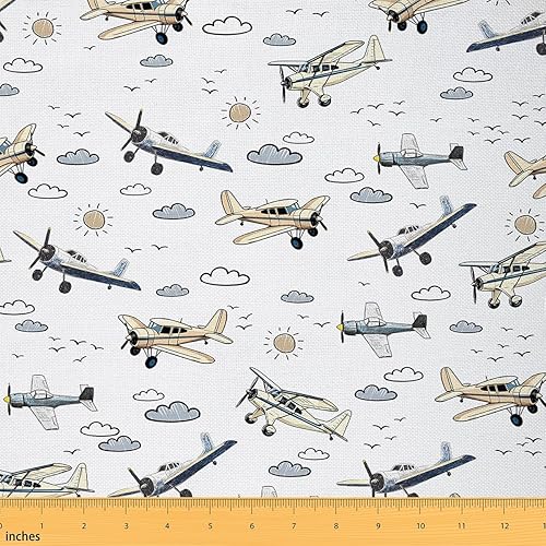 Miniatura 18 de The Yard - Tela de pájaros coloridos por yarda, diseño de hojas de palma en acuarela tropical, para proyectos de bricolaje en el hogar, tela rústica