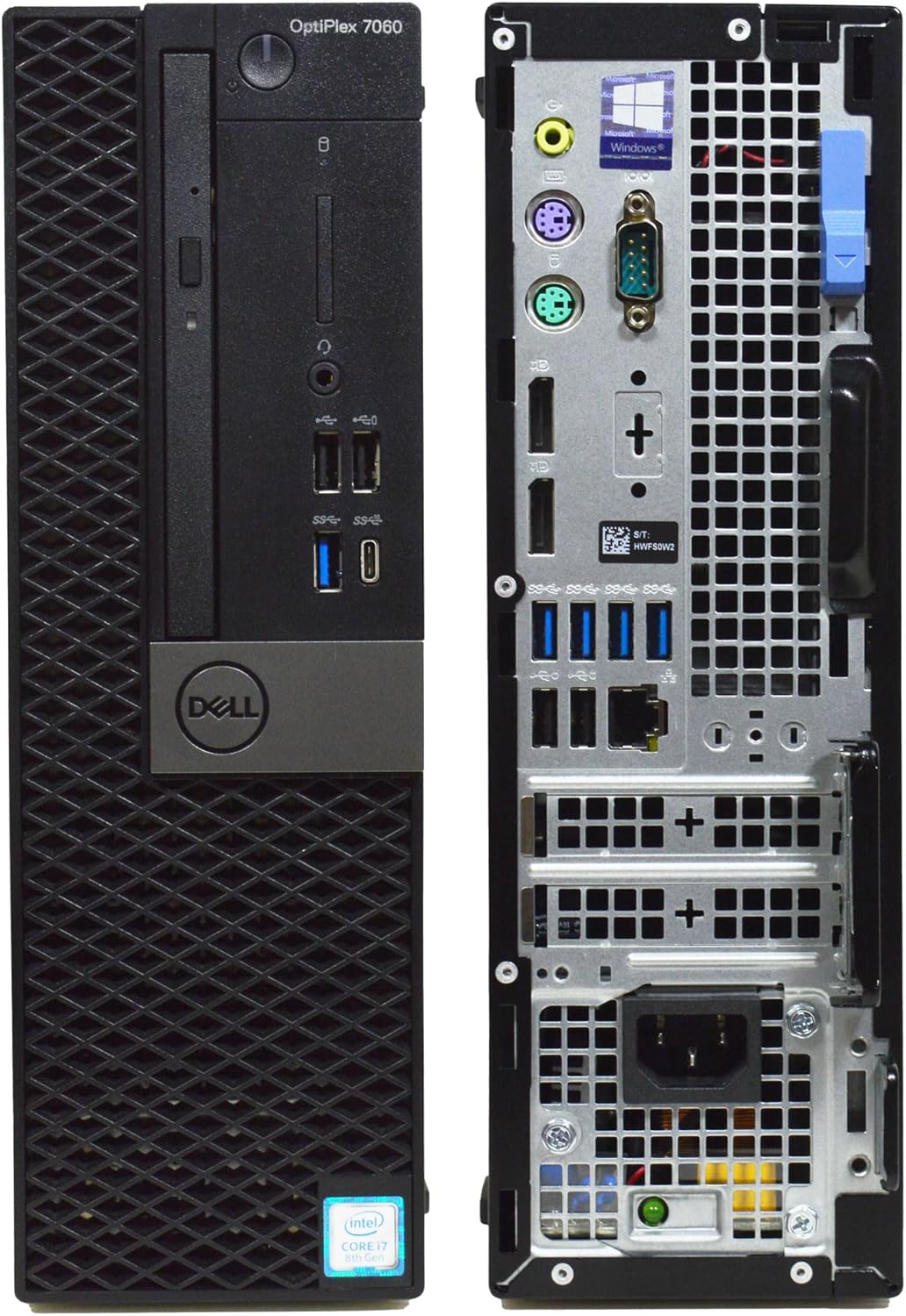 Refurbished: Dell OptiPlex 7060 Small Form Factor Desktop Intel