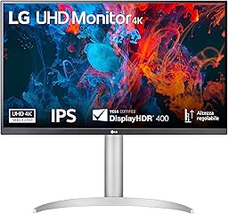 LG 27UP650K-W 27' Ultrafine(TM) UHD 4K IPS Monitor