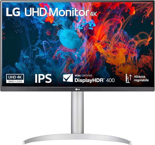 LG 27UP650K-W 27' Ultrafine(TM) UHD 4K IPS Monitor