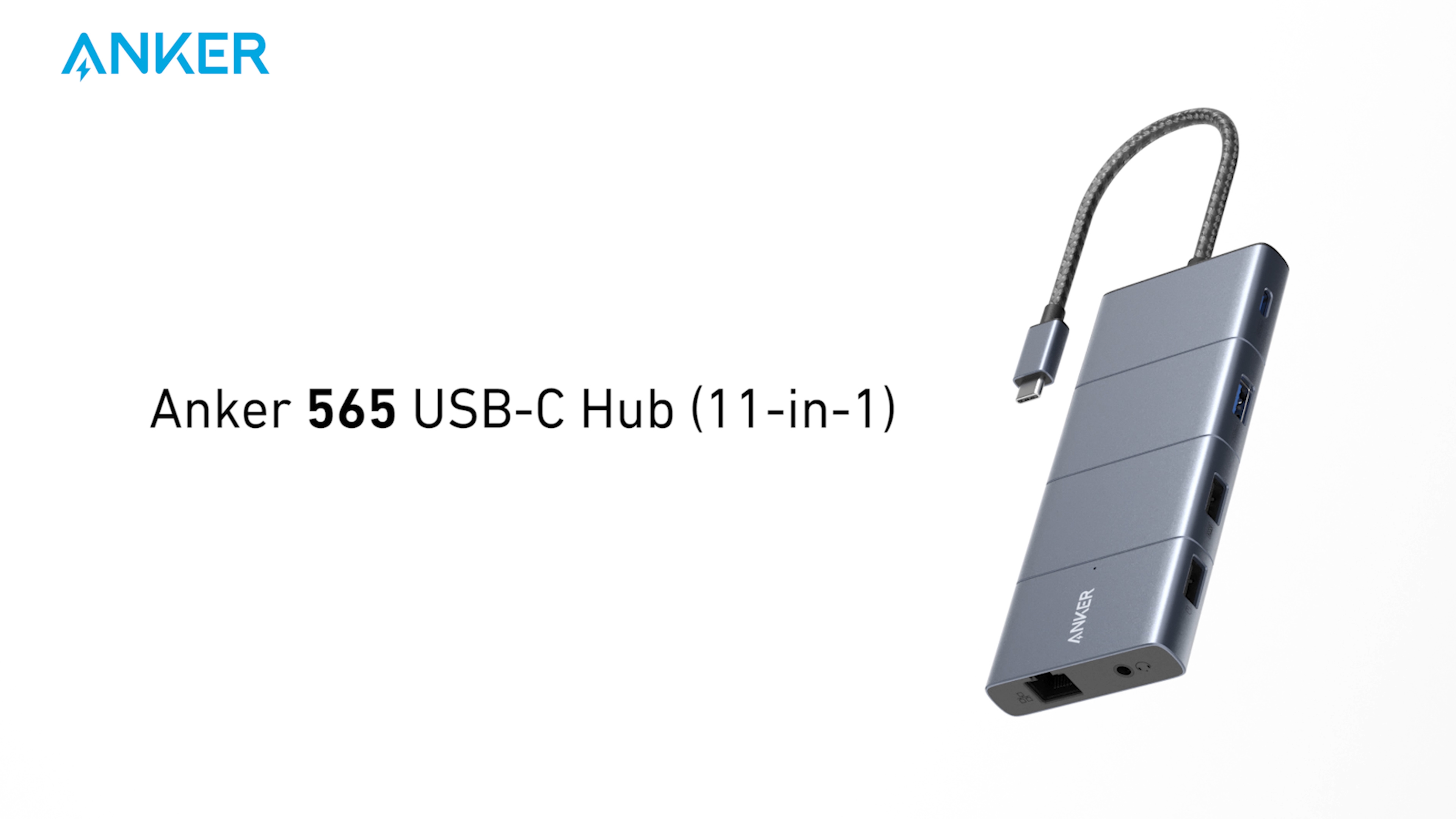 Anker 565 USB-C ハブ (11-in-1) 10Gbps 高速データ転送 4K HDMIポート
