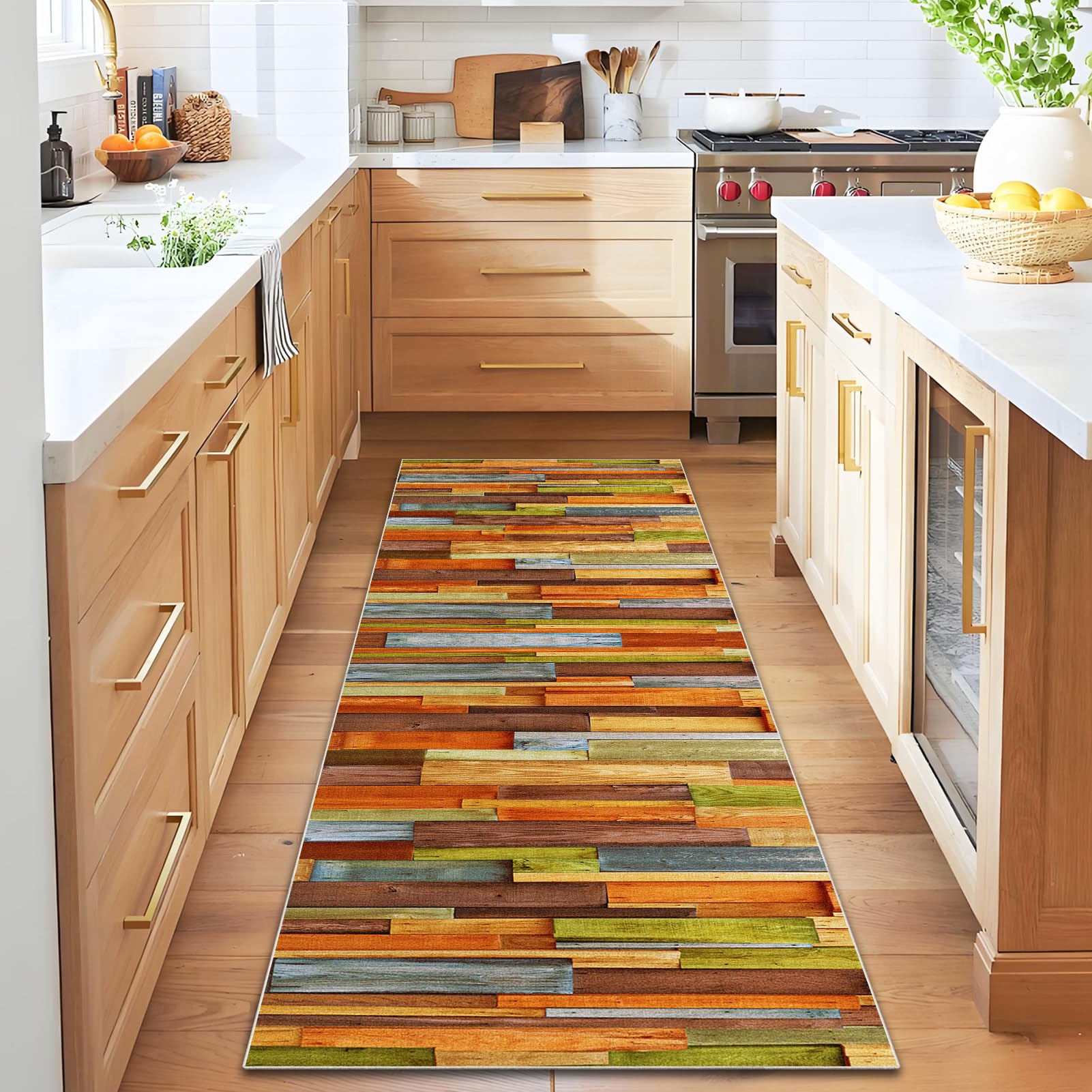 Runner Rugs for Hallway 80 x 200 cm Carpet Runners for Hallways Non Slip Carpet Runner Heavy Duty Runner Rugs for Hallway Hallway Runner Rug Washable Kitchen Runner Mat Absorbent Carpet Floor Mat