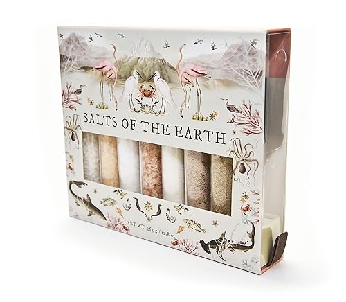 eat.art Salt of the Earth | Colección de sal exótica de todo el mundo | Paquete de regalo de 8 unidades