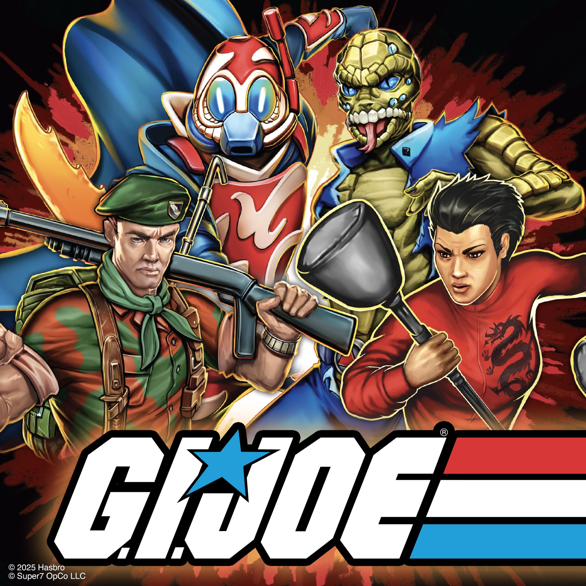 Amazon | Super7 G.I.ジョー リアクション+ Wave 04 (ムービー